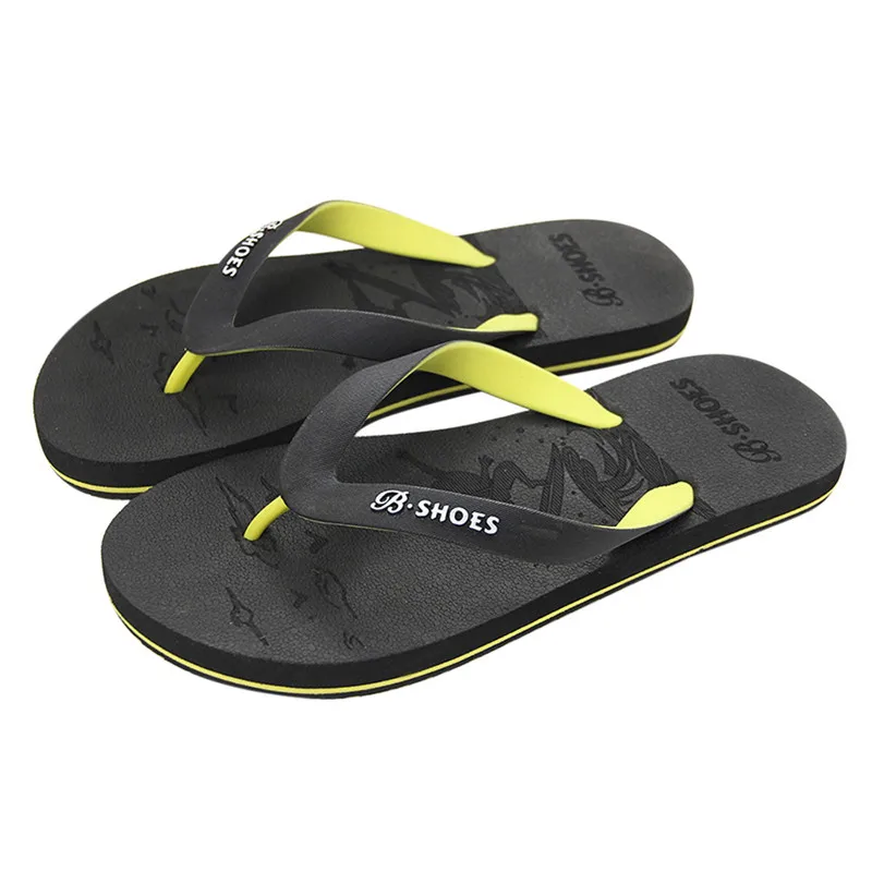 Летние мужские тапочки нескользящие сандалии шлепанцы пляжная и домашняя обувь