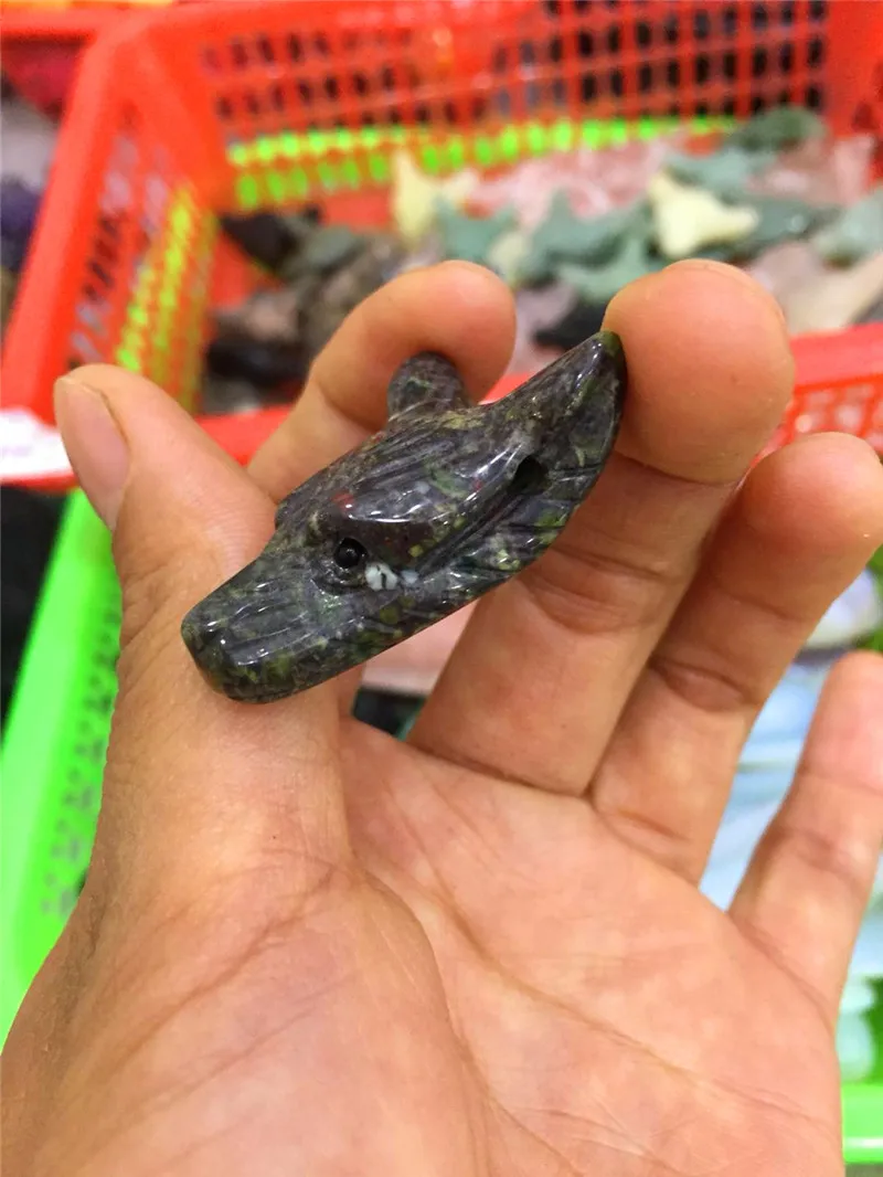 Прямая поставка натуральный Дракон кровь хрустальный кулон из драгоценного