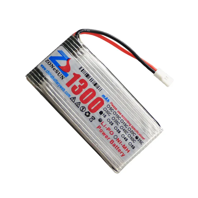 1300mAh 25C в 3 7 V Мощность литий-полимерный аккумулятор 803063 HM 803060 миниатюрный самолет