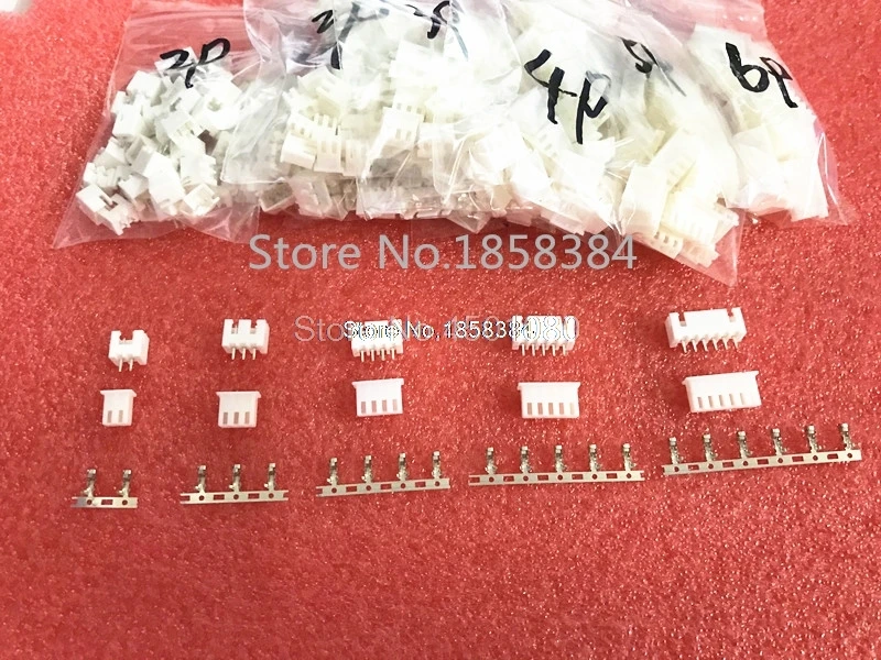 20 комплектов XH 2 54 мм 2/3/4/5/6/7/8/9/10/12 Pin JST разъем штекер гнездо щипцы|Соединители| |