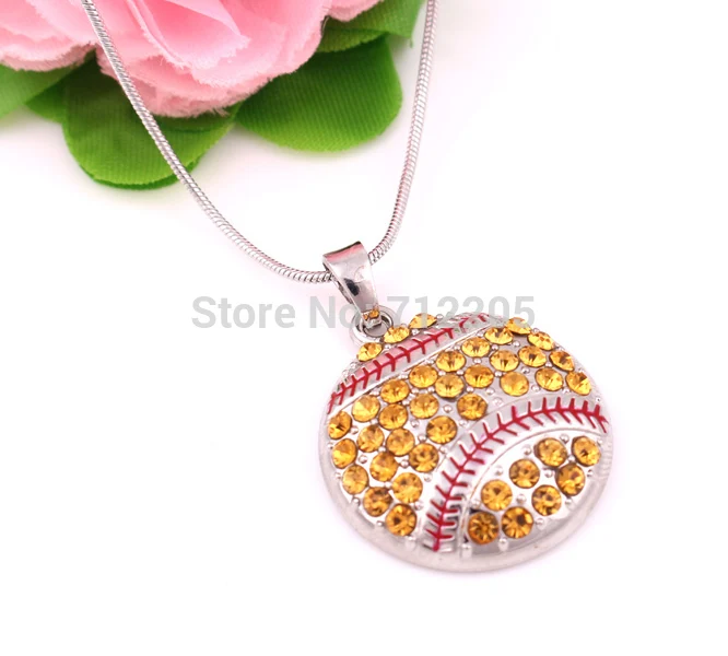 Новый продукт 10 шт. цинковый сплав со сверкающими кристаллами Подвеска для