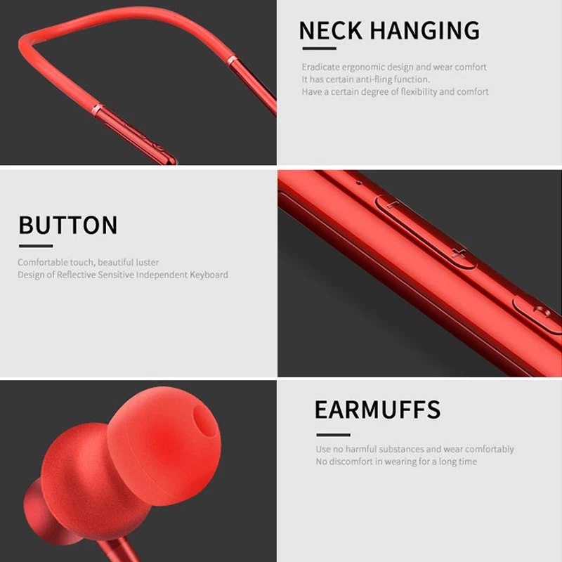 2019 новые наушники Super Bass Bluetooth спортивные водонепроницаемые беспроводные с
