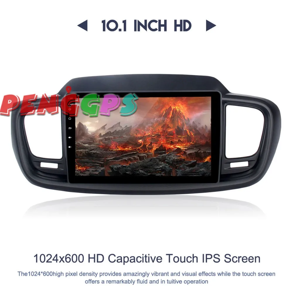 2 din Android 8 0 7 1 автомобильный радиоприемник комплект с gps-навигатором для KIA SORENTO 2015