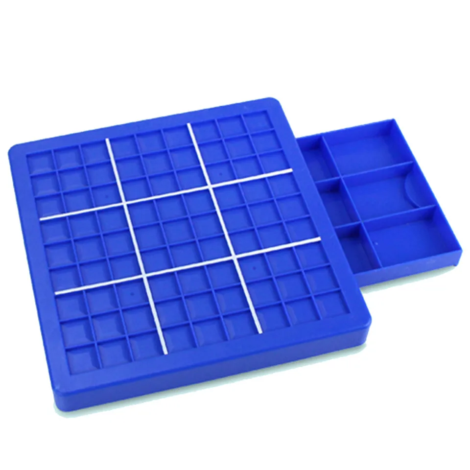 BSTFAMLY Детские шахматы из экологически чистого пластика с выдвижным ящиком 24*24*5 см