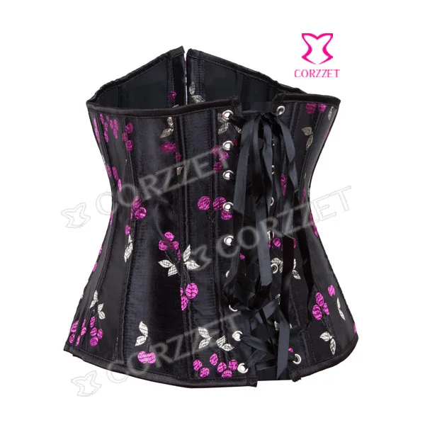 Женский латексный корсет с вышивкой черный атласный корсет|corset leather|corset training for