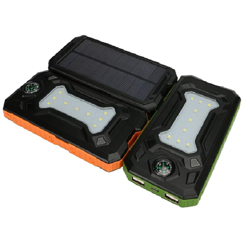 12000mAh Солнечное зарядное устройство портативный солнечный внешний аккумулятор