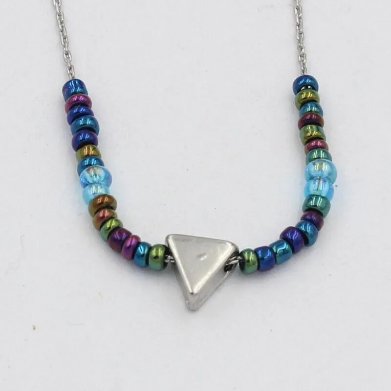 

Женское колье с короткой цепочкой, милое украшение для клуба, из акрилового сплава и никеля, fj811