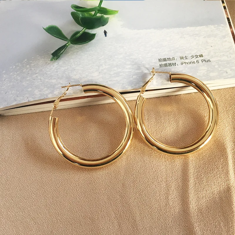 Женские вечерние серьги подвески Wonder Chic простые с геометрическим кольцом