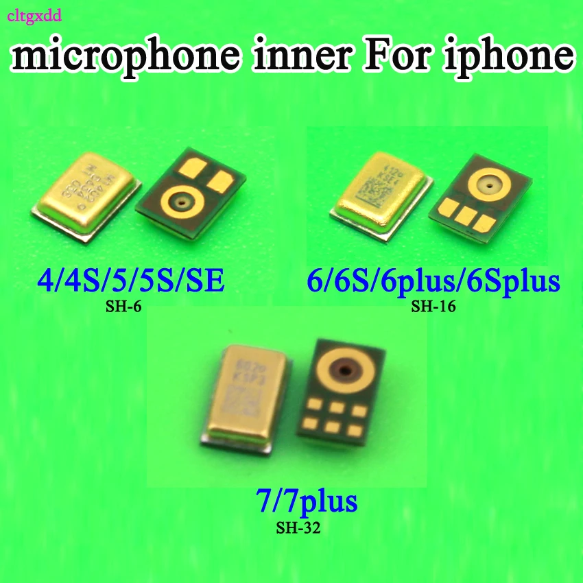 Внутренний микрофон Geniune Talk для iphone 4 5 6 6s 7 8 x внутренняя панель plus замена