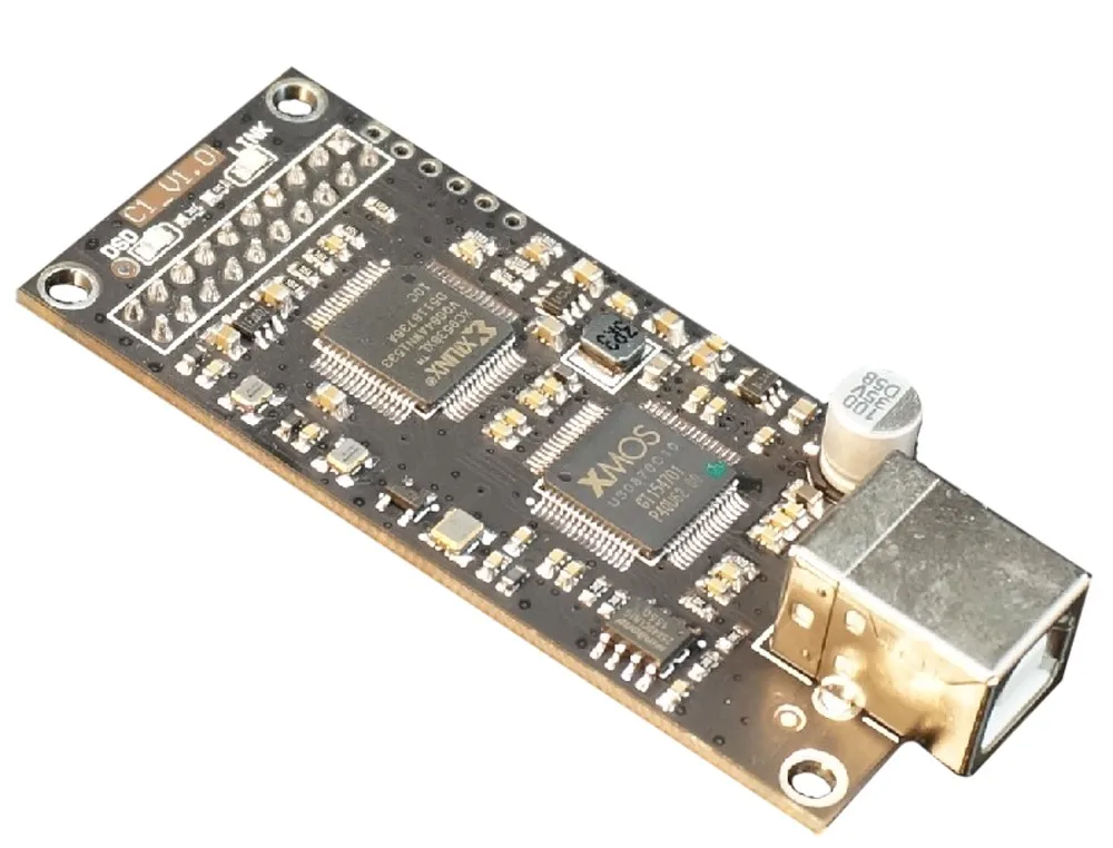 Материнская плата цифрового интерфейса SINGXER XMOS XU208 U8 обновленная версия Femtosecond