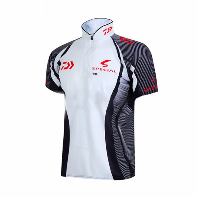 Fishing Clothing Men Short Sleeve T-shirt Running Riding Hiking Baseball Top Jersey Fly Clothes with Free Gift | Спорт и развлечения