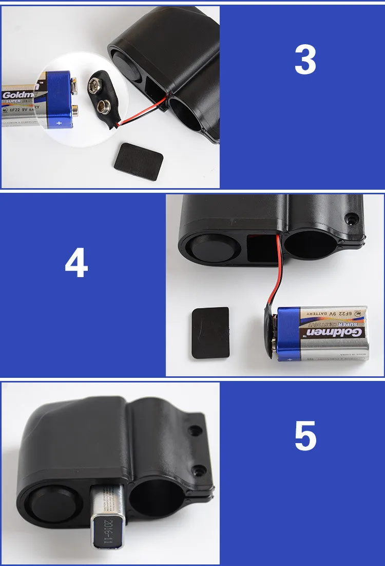 Противоугонная сирена для велосипеда беспроводное устройство дистанционного