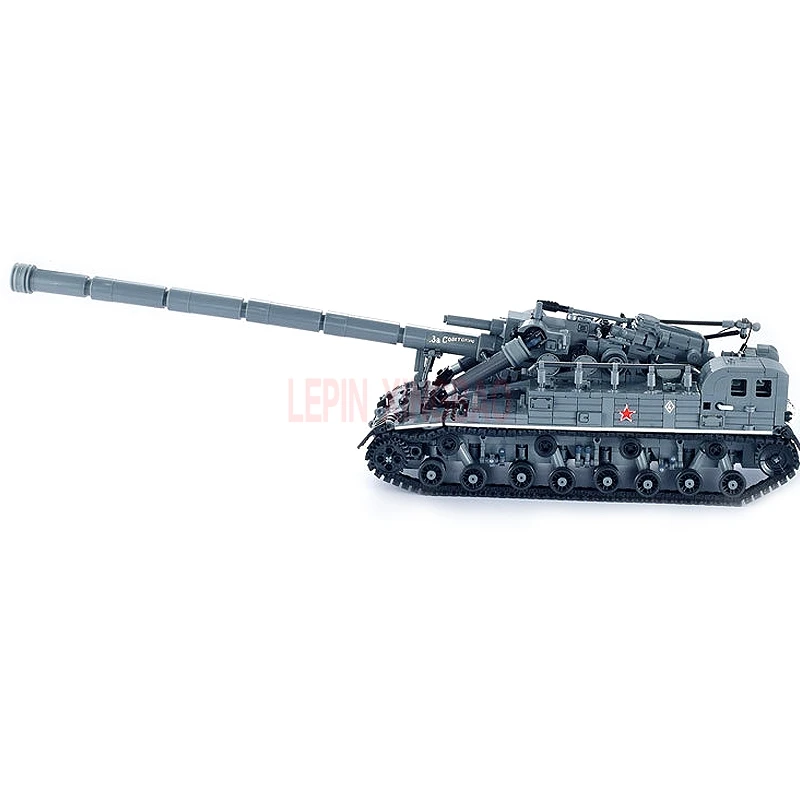 XingBao 06001 творческие военные наборы MOC T92 набор резервуаров Обучающие строительные