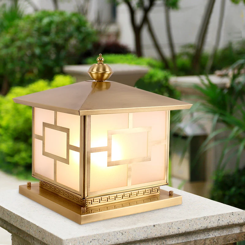 Ландшафтное освещение из медного стекла водонепроницаемое внешнее IP65|Наружное