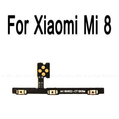 Новая замена для кнопки питания Кнопка громкости гибкий кабель xiaomi mi max 1 2 mix 8 mi8