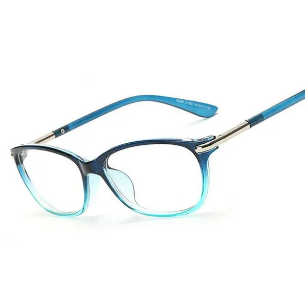Кошачий глаз очки рамки с прозрачными линзами Женский Близорукость Оптические S
