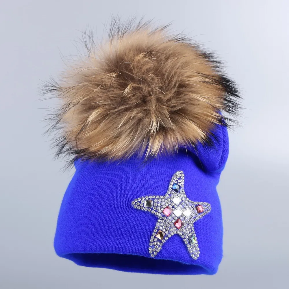 Вязаная зимняя шапка для детей от 0 до 3 лет мальчиков и девочек детский хлопковый