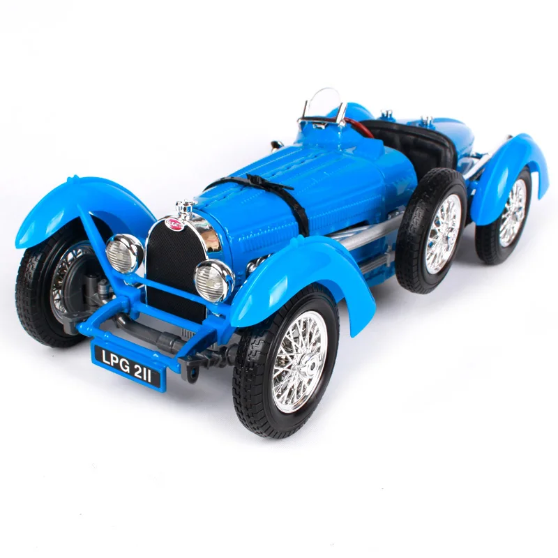 Модель автомобиля Maisto Bburago 1:18 1934 Bugatti Тип 59 Классическая Ретро модель из сплава