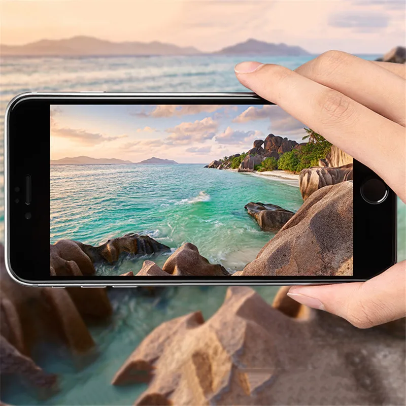 Защитное стекло для iPhone X XR XS Max закаленное защитное с изогнутыми краями 8 7 6 6S Plus 11