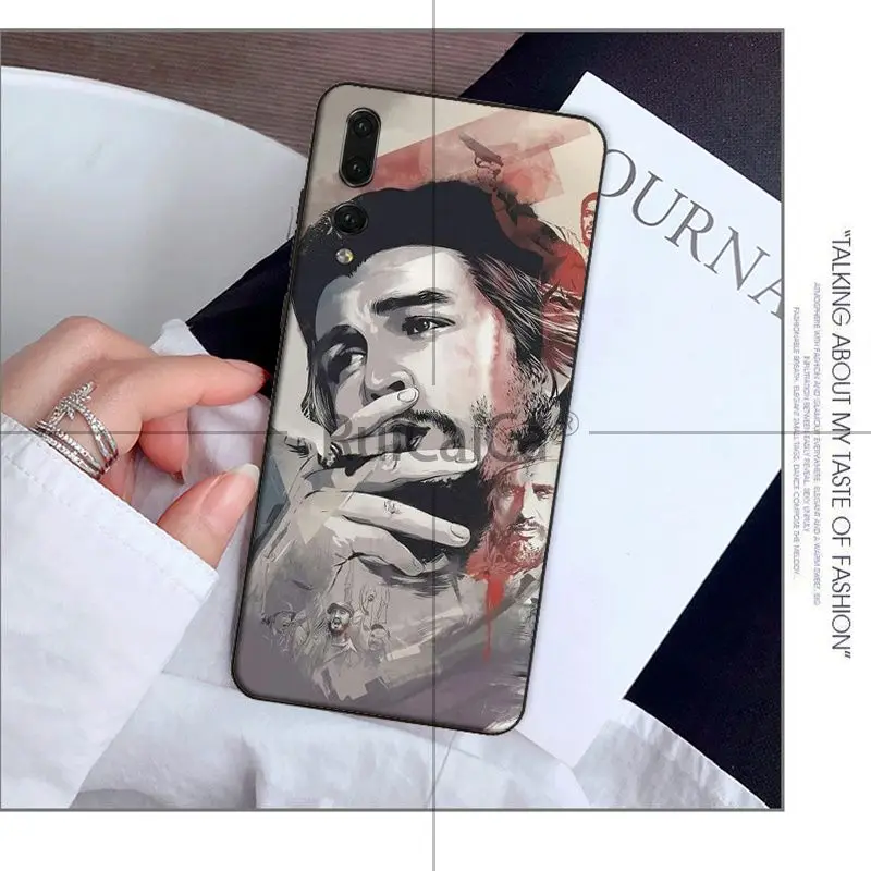 Новый чехол для телефона Ruicaica Smoking Che Guevara Huawei Mate10 Lite P20 Pro P9 P10 Plus Mate9 10 Honor 9 View |