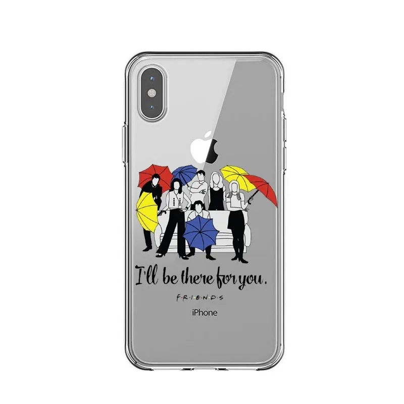 Друзья ТВ шоу чехол для iPhone 5 5S SE 6 6S 7 8 Plus центральный Perk кофе как вы doin мягкий