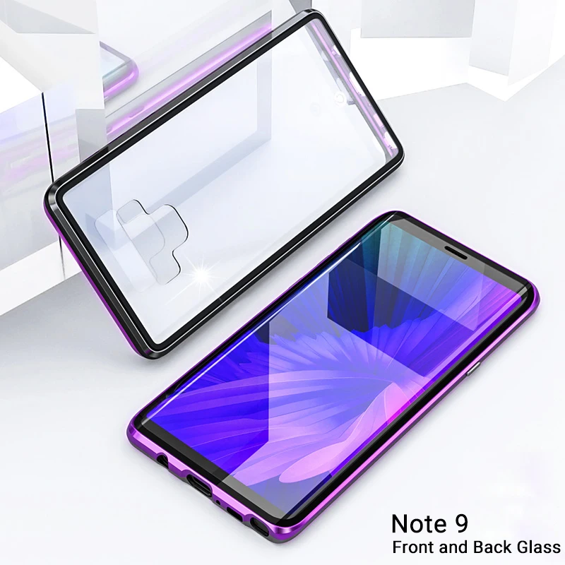 Роскошный 360 полный защитный чехол для телефона Samsung Galaxy Note 9 8 противоударный