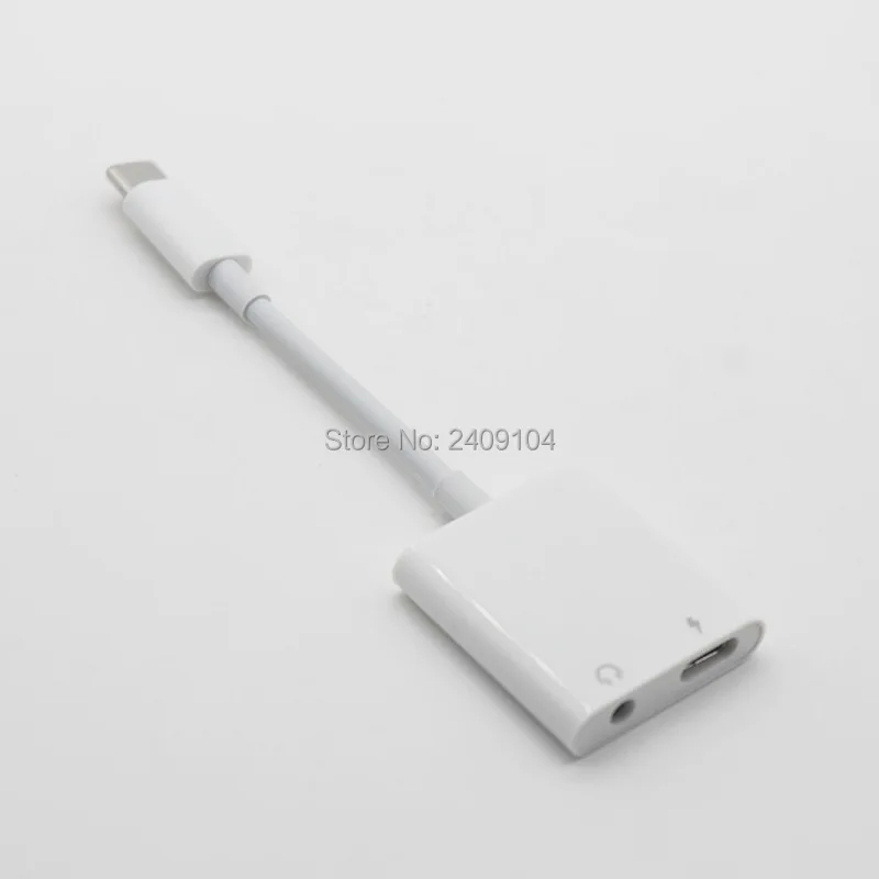 Оптовая продажа 30 шт./лот Usb Type C адаптер зарядное устройство аудио кабель 2 в 1 Type-C