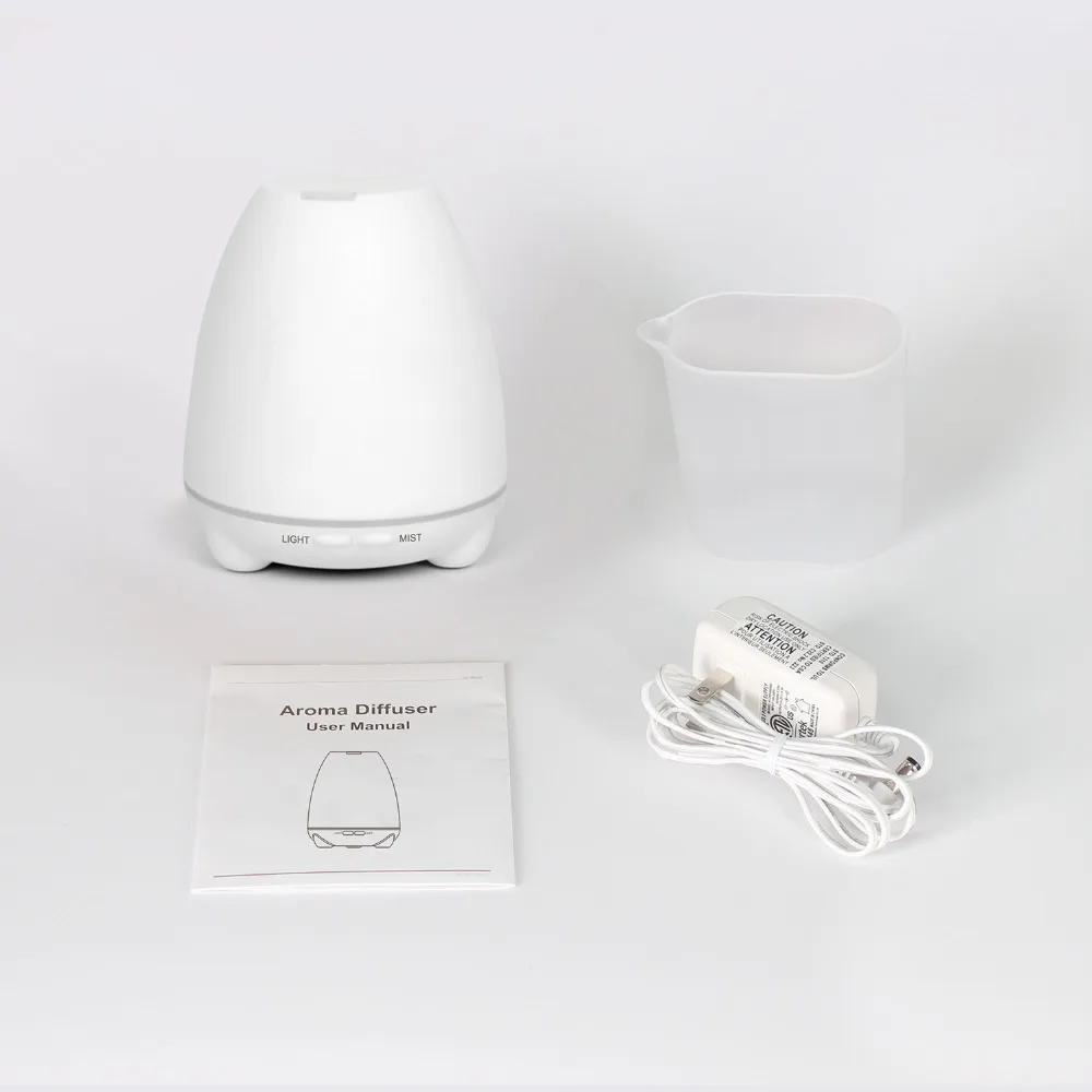 Diffuserlove 100ml Ultrasonic Air Humidifier Essential Oil Diffuser with LED Light Aroma Cool Mist Maker Household for office | Бытовая
