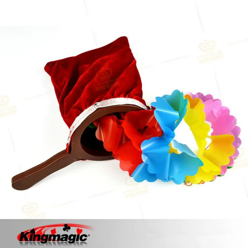 Двойная волшебная сумка для смены сумки (с компрессионным цветком) волшебные