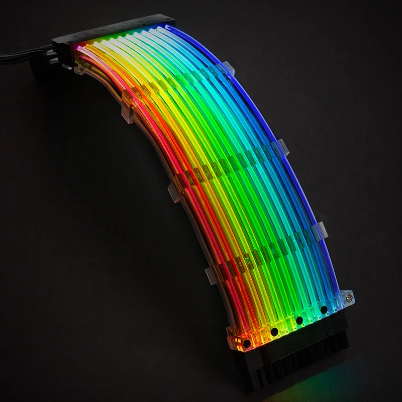 Удлинительный кабель LIANLI Rainbow 5 в RGB для 24 контактного подключения к материнской