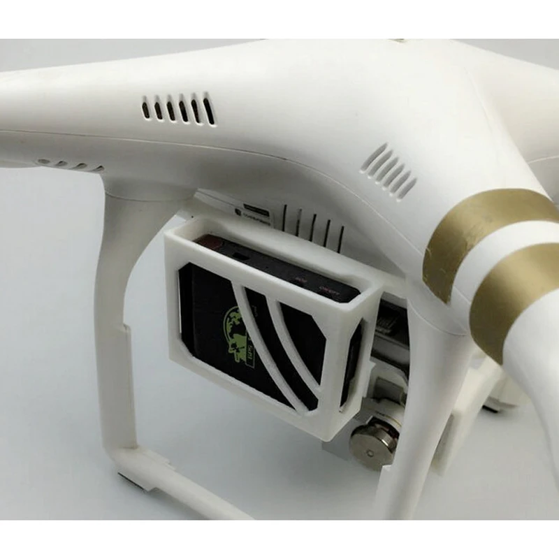 FPV 3D Printed DJI Phantom 3 Professional Advanced TK102 GPS Tracker Mounting Bracket Protector Mount Holder with Screwdriver |