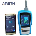 Пульсоксиметр TFTLCD на Android с bluetooth, портативный Пульсоксиметр для новорожденных, детей, взрослых, датчик spo2, Частота пульса, 2,8