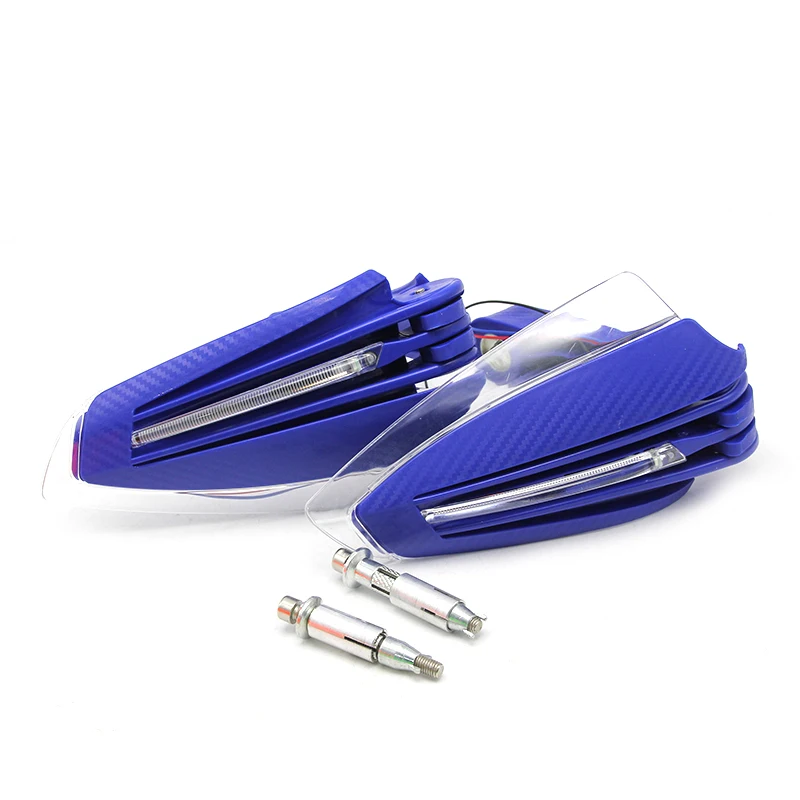 ZS Racing 6 цветов рукавицы для мотоцикла ручные охранники со светодиодной