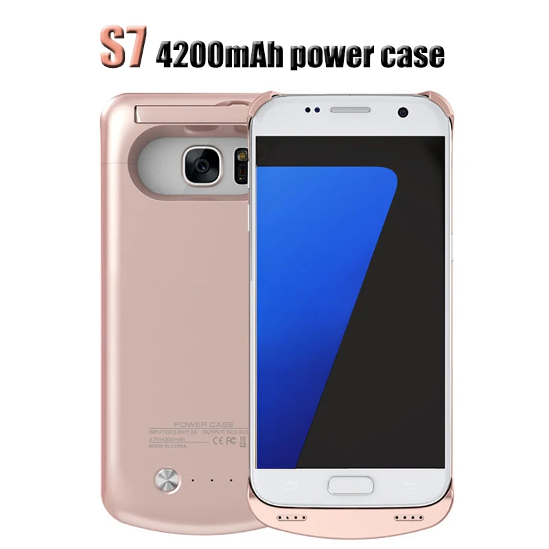 4200mAh литий ионная внешняя батарея для samsung galaxy s7 резервного копирования
