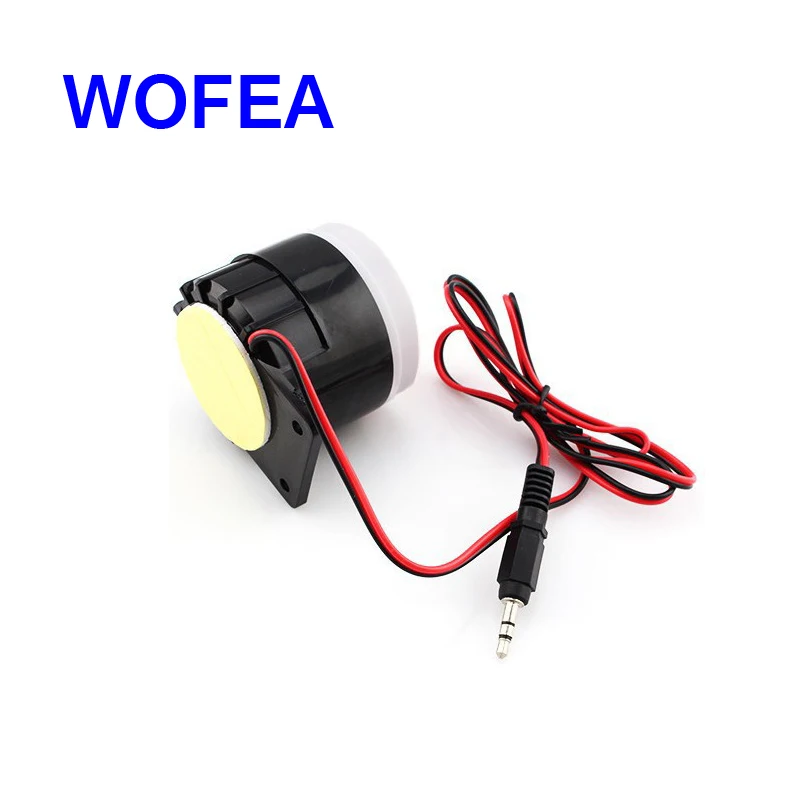 WOFEA 120db 20 шт. проводной мини звуковой сигнал сирена Рог для системы сигнализации |