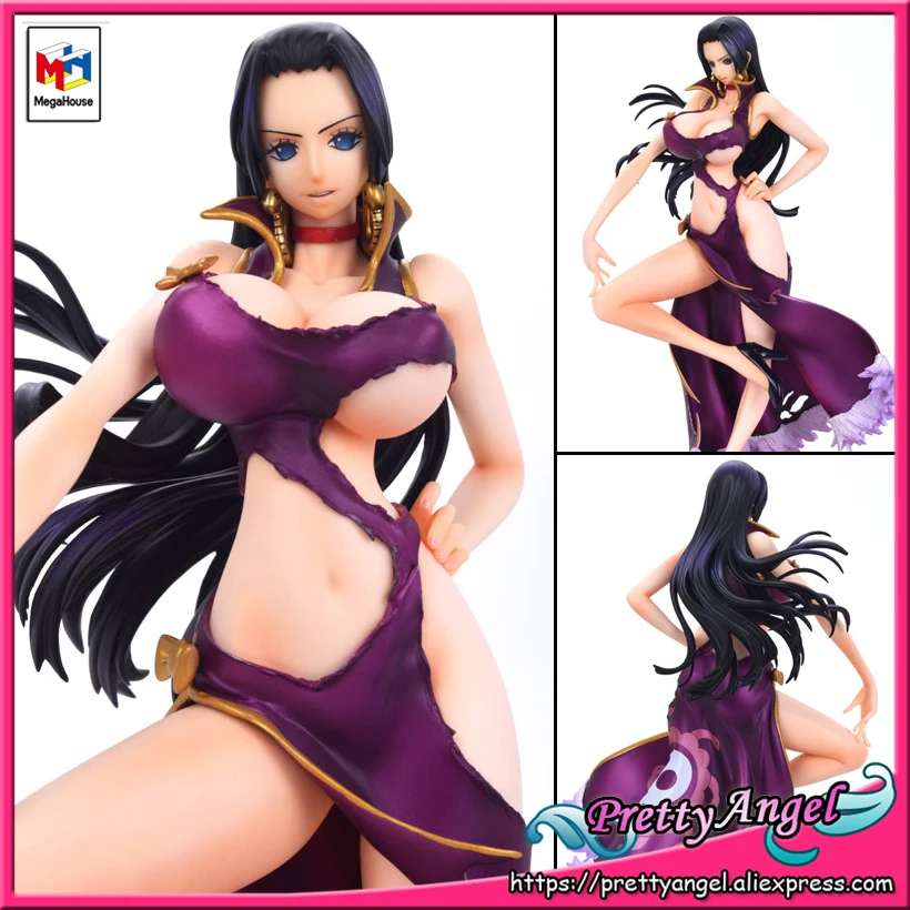 Megahouse натуральный P.O.P/Портрет пиратов отличная модель ограниченная одна штука Боа Хэнкок Ver.3D2Y Коллекционная фигурка