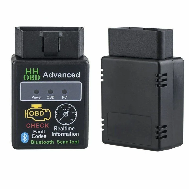 Лучшая цена ELM327 HH OBD Bluetooth V2.1 OBD2 авто ELM 327 Android/Symbian/Finestre Per OBDII protocollo CAN BUS | Автомобили