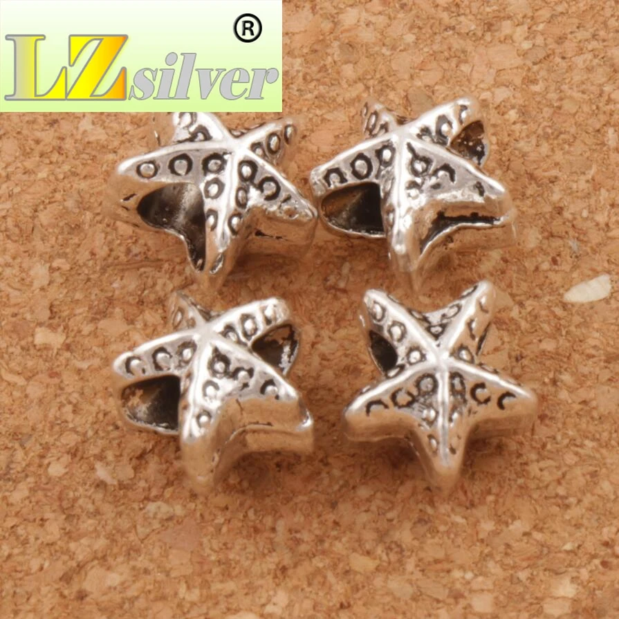 Бусины из цинкового сплава с большими отверстиями 9 6x10 3x8 3 мм 24 шт.|jewelry diy|big hole
