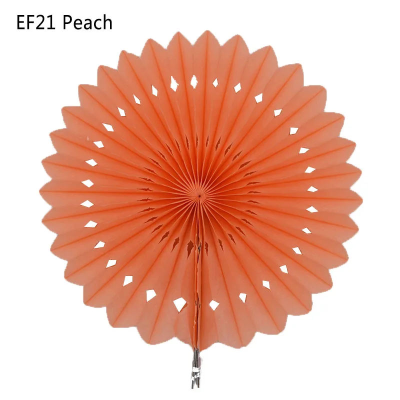 EF21 1 шт 20 см/25 см/30 см веера из папиросной бумаги сотовые узлы полые Висячие Цветы День Рождения Вечеринка Свадьба детский душ украшения - Цвет: EF21