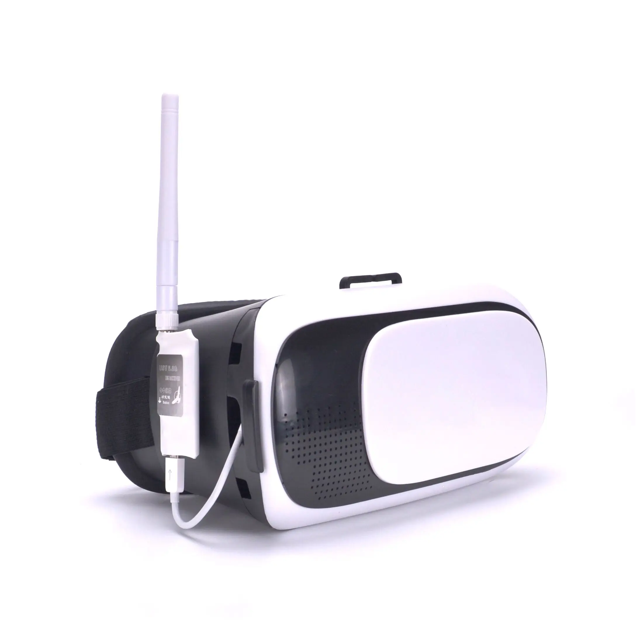 Only UVC and VRBOX Мини 5,8G FPV приемник UVC видео нисходящий OTG VR Android телефон+ TS5828L+ 1000TVL линия 2,8 мм NTSC PAL w/камера объектив сиденье - Цвет: Only UVC and VRBOX