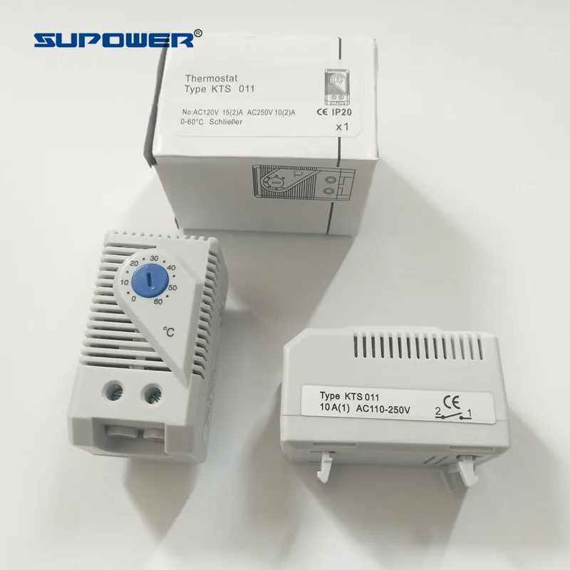 KTO011 (нормально закрытый) KTS011 термостат (нет) Компактный регулируемый регулятор