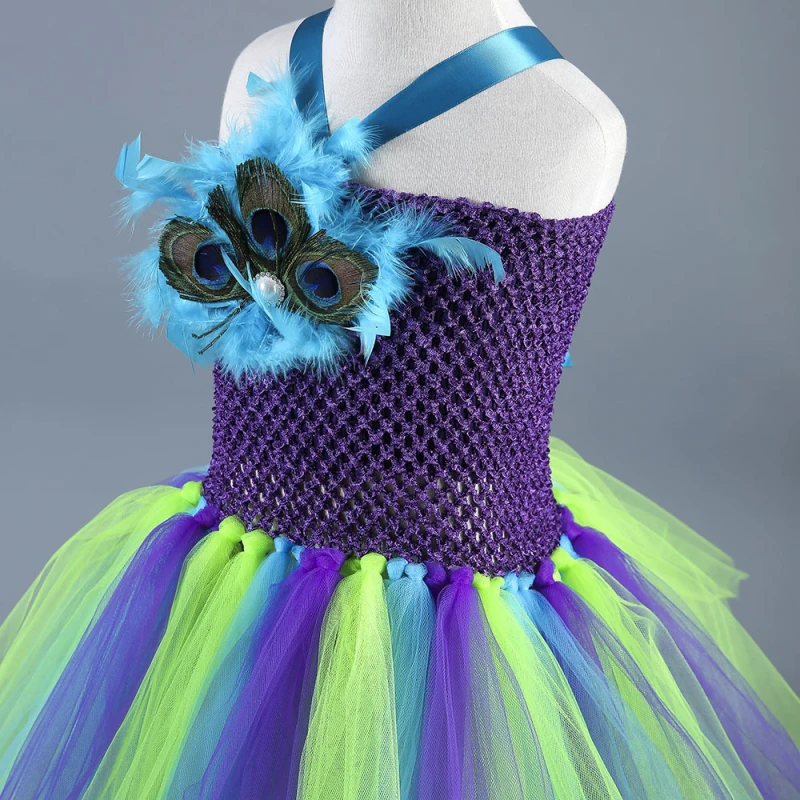 Платье принцессы с юбкой-пачкой Детское модное платье для маленьких девочек