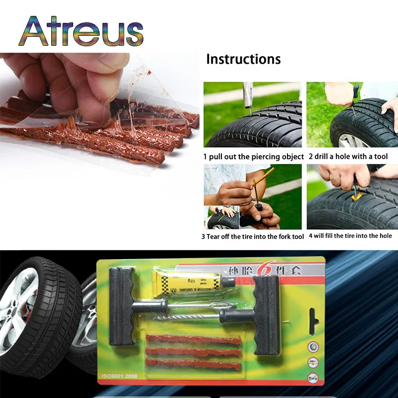 Atreus 1 комплект профессионального инструмента для ремонта автомобильных шин Citroen