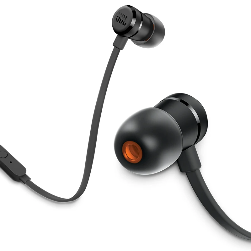 JBL T290 3 5 мм проводные наушники Мелодия 290 стерео музыка Спорт чистый бас гарнитура