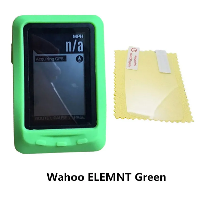 Универсальный силиконовый чехол и Защита экрана для Wahoo Elemnt Mini GPS Велосипедный