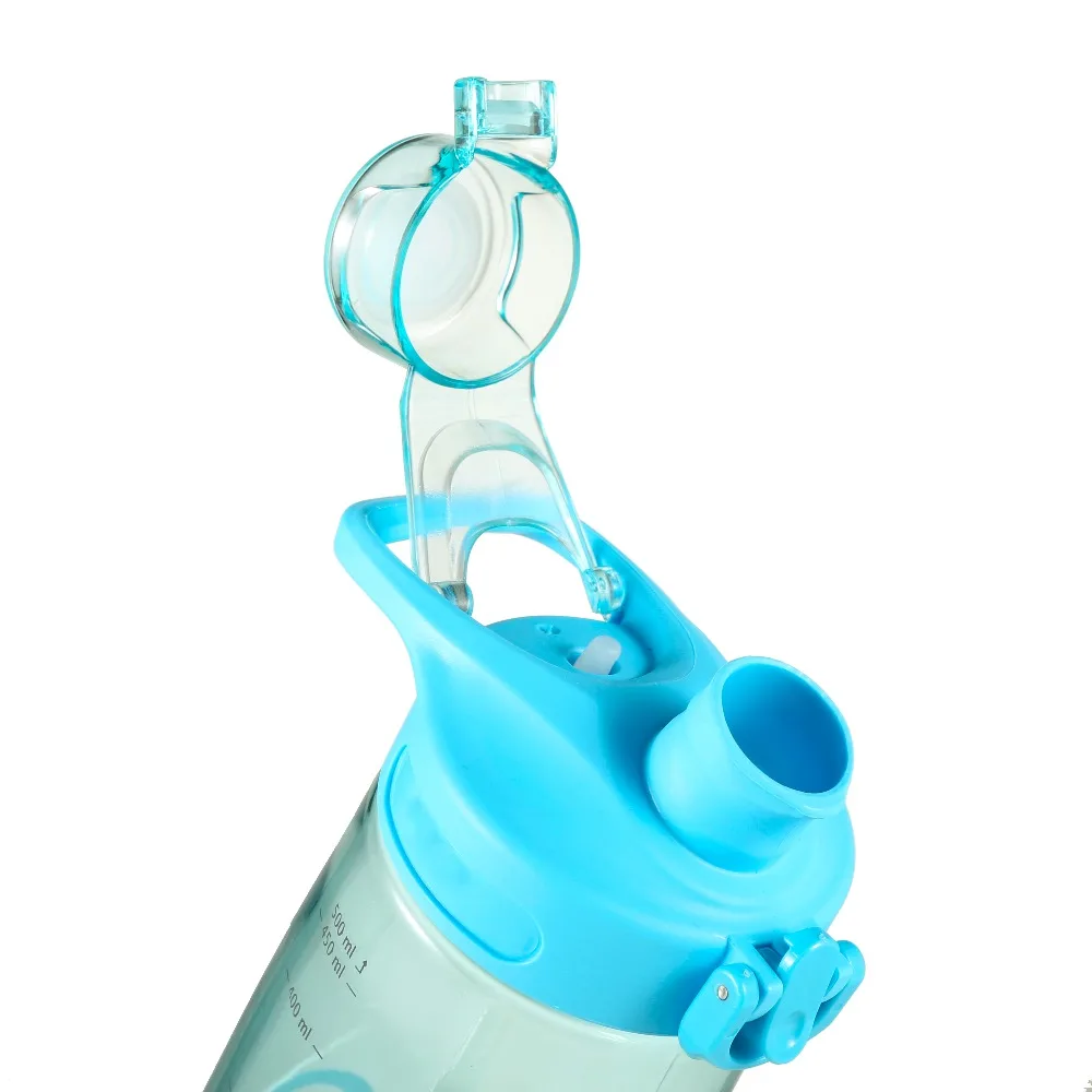 FREELOVE двойной замок с уплотнением спортивный держатель 500 мл школьная бутылка для