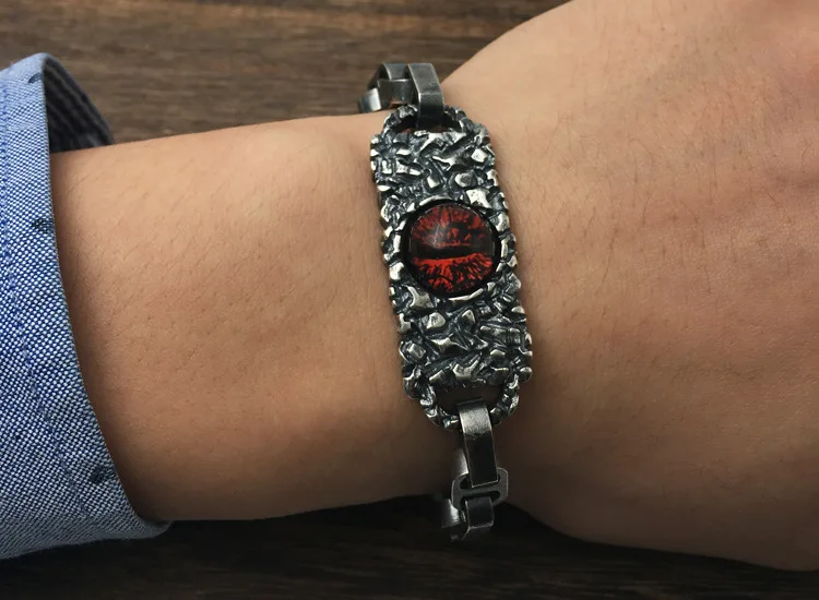 Греческий браслет evil eye Pure S95 Стерлинговое Серебро турецкий мужские ювелирные