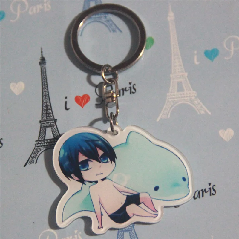 10 шт./компл. аниме брелок Аниме бесплатно! Набор для плавания Iwatobi swimclub Rin Macoto Haruka