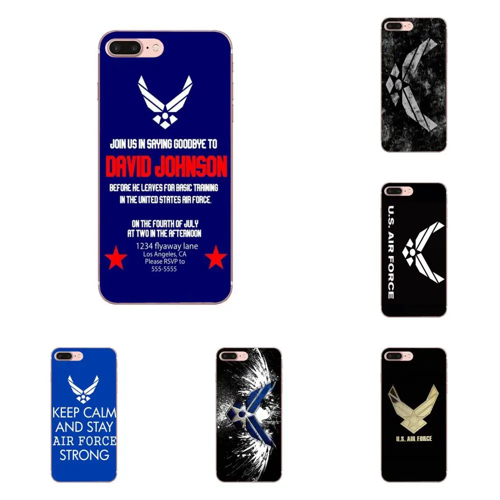 Принт с символом США Air Force MOM Usaf для Samsung Galaxy Note 5 8 9 S3 S4 S5 S6 S7 S8 S9 S10 mini Edge Plus Lite