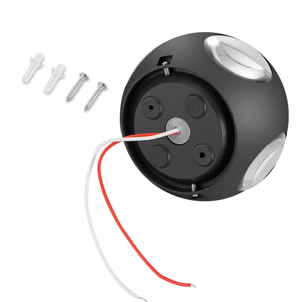 2 шт. 12 Вт вверх и вниз настенный светильник Современный внутренний декоративный